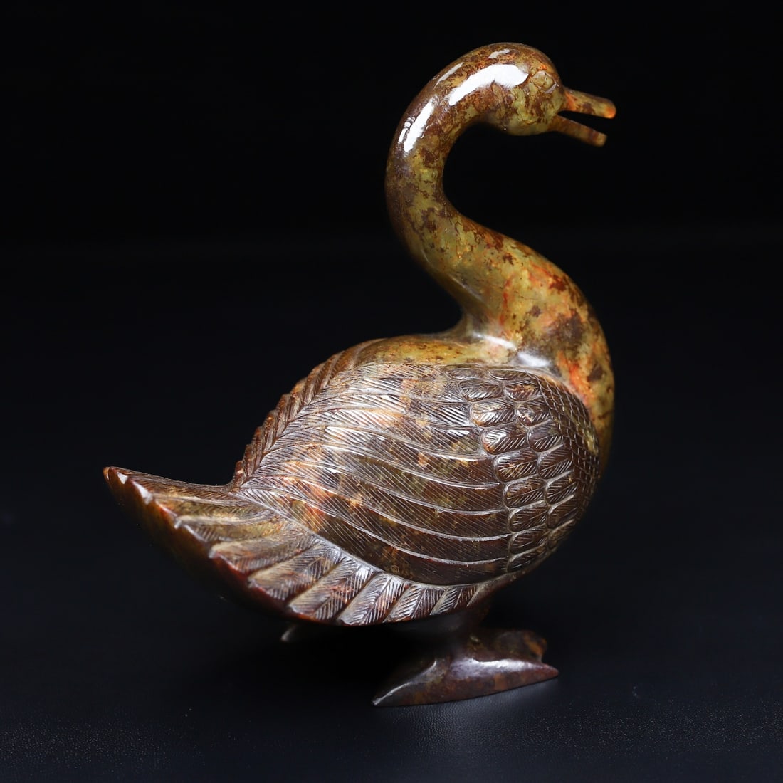 Hetian Jade Goose - 9