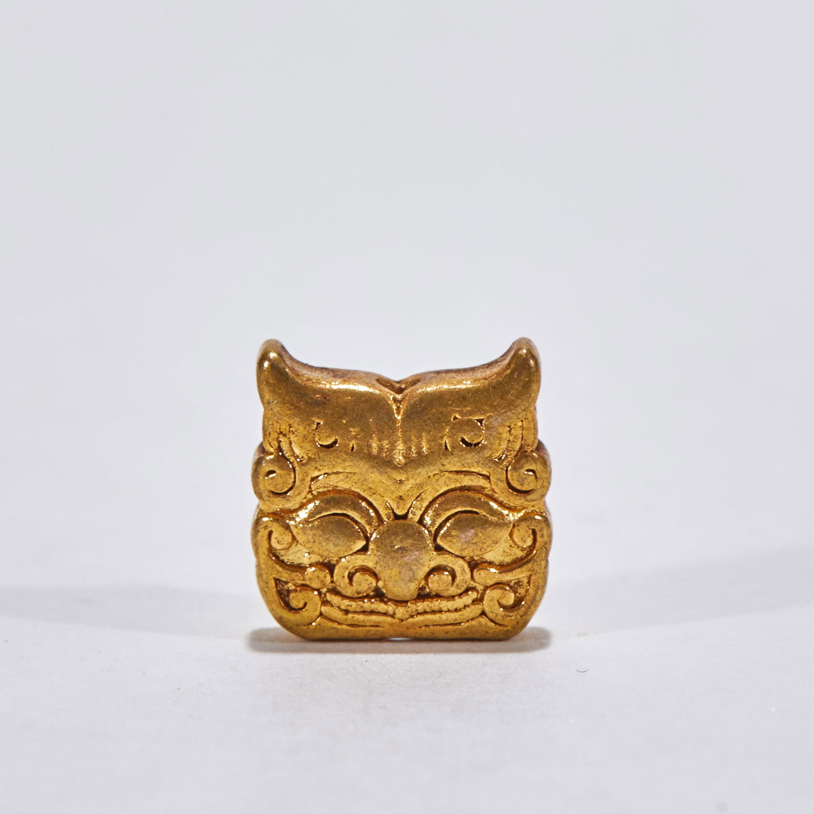Tiger-Head Spacer Bead - 4