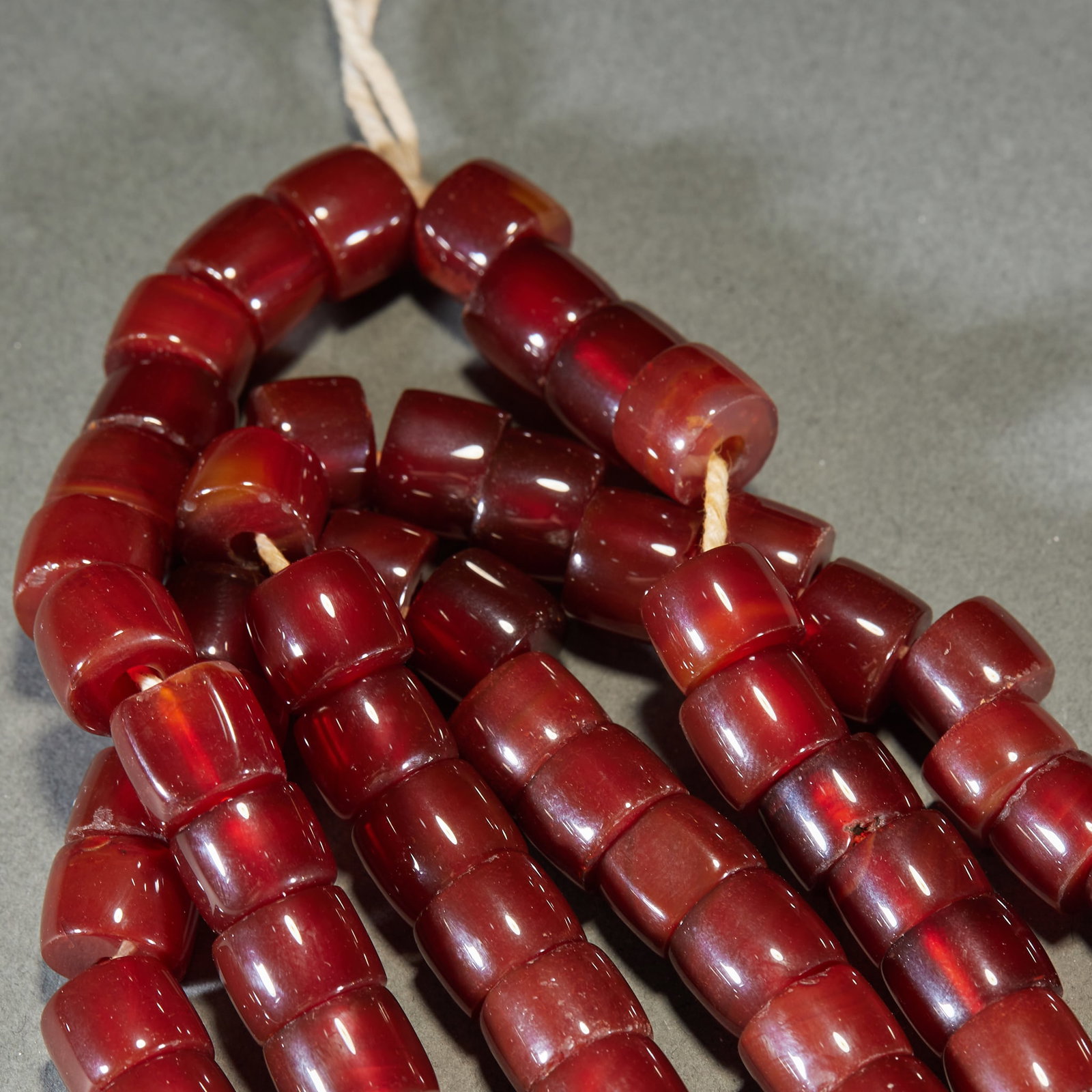 100 Pcs Cylindrical Agate Beads - 2