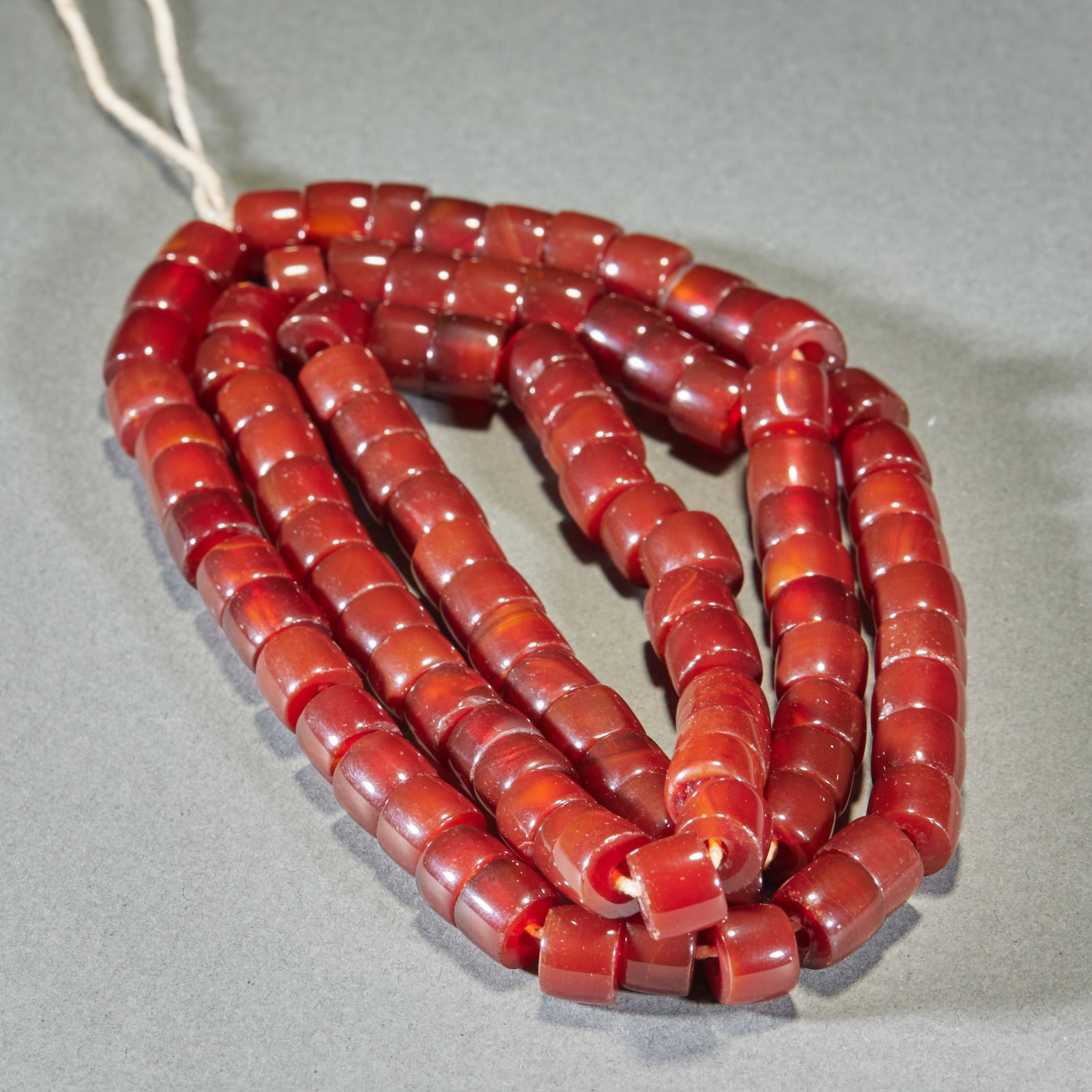 100 Pcs Cylindrical Agate Beads - 5