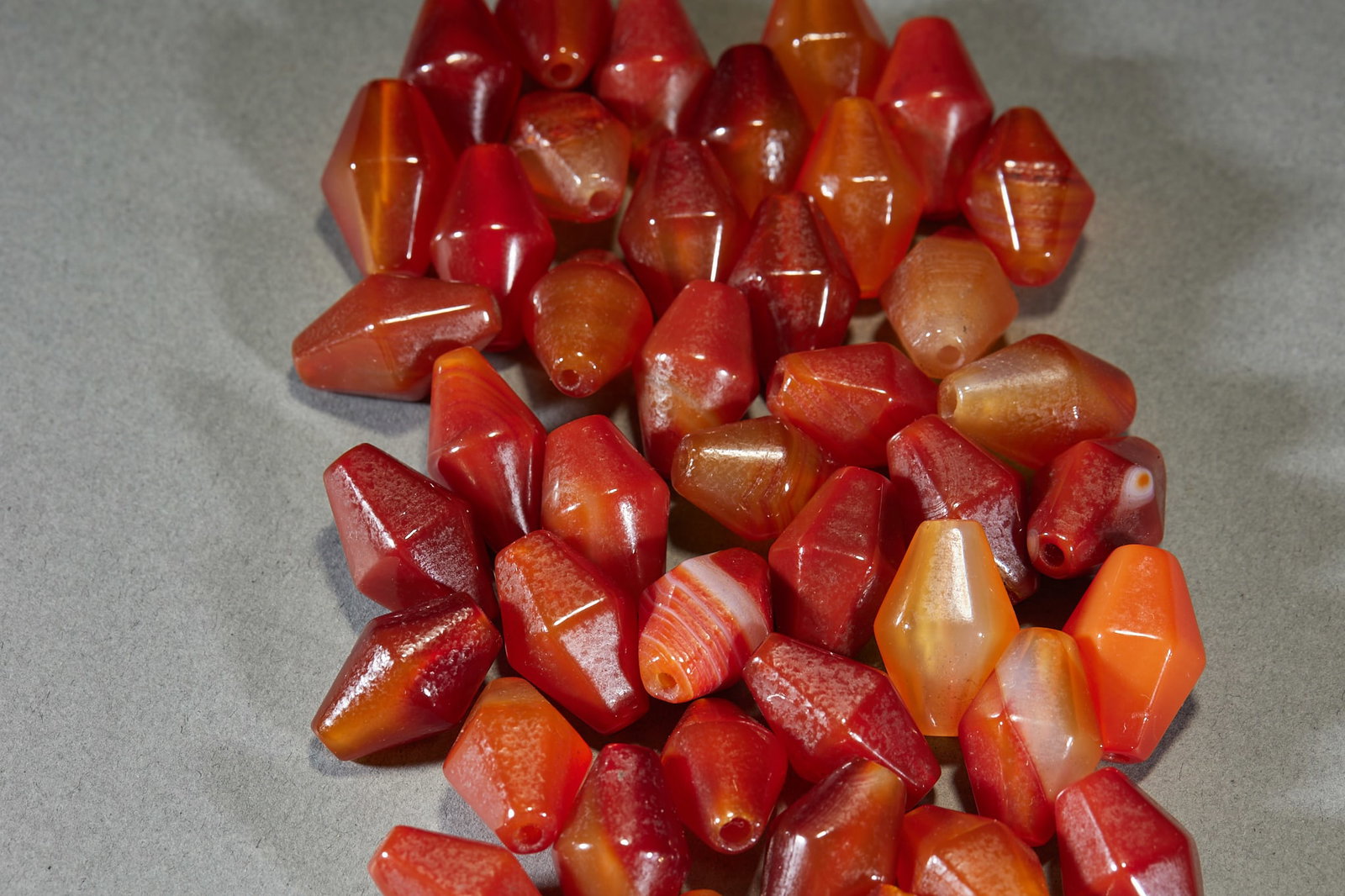 50 Pcs Agate Conical Beads - 5