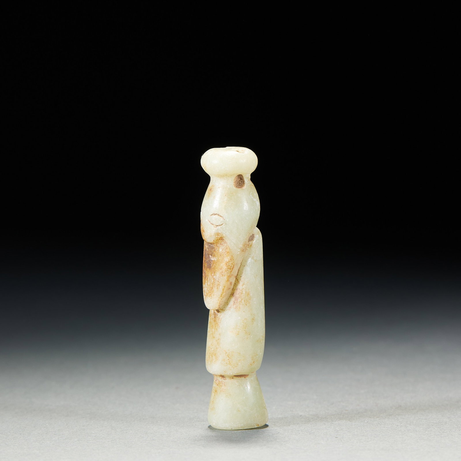 Jade Human-Shaped Pendant - 3