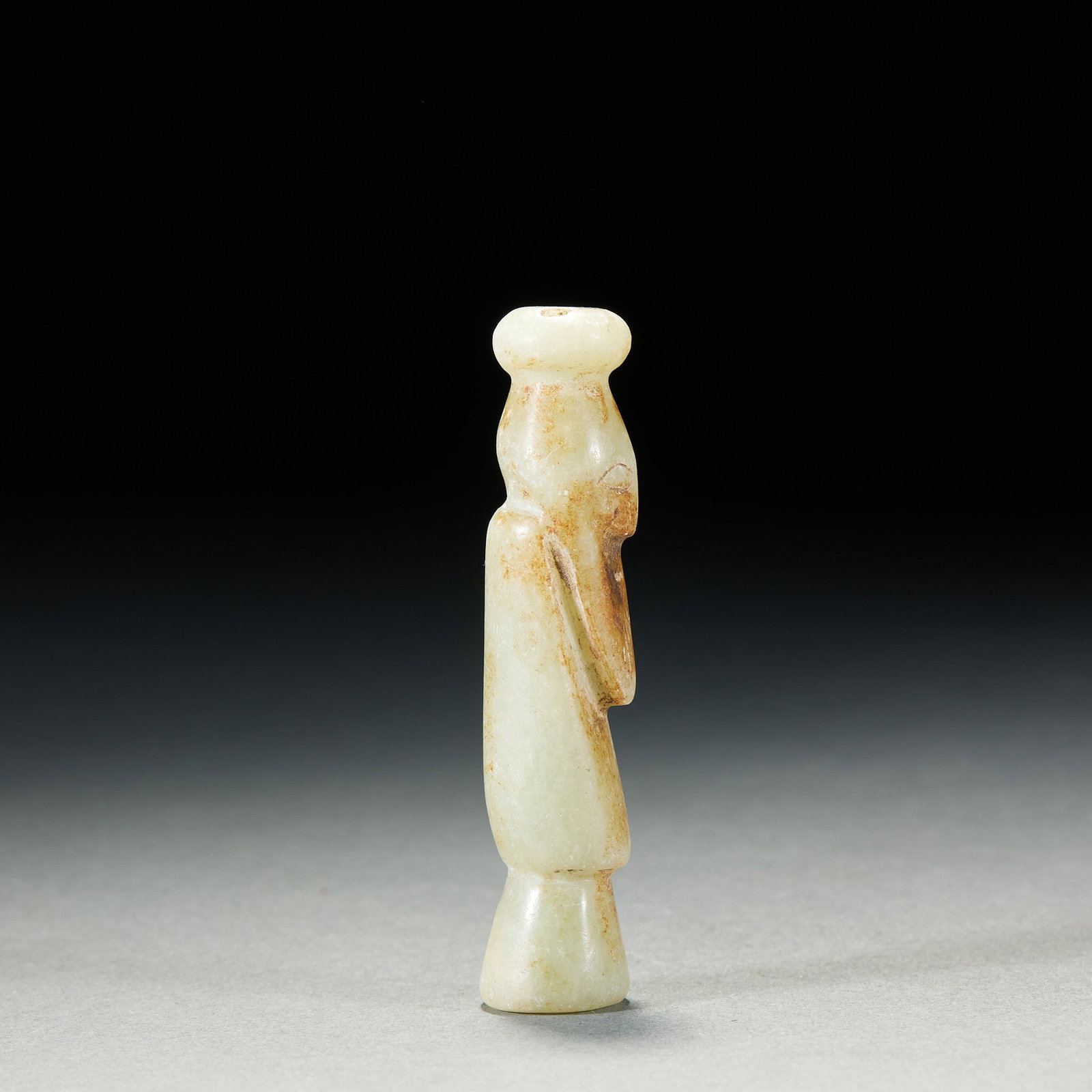 Jade Human-Shaped Pendant - 5