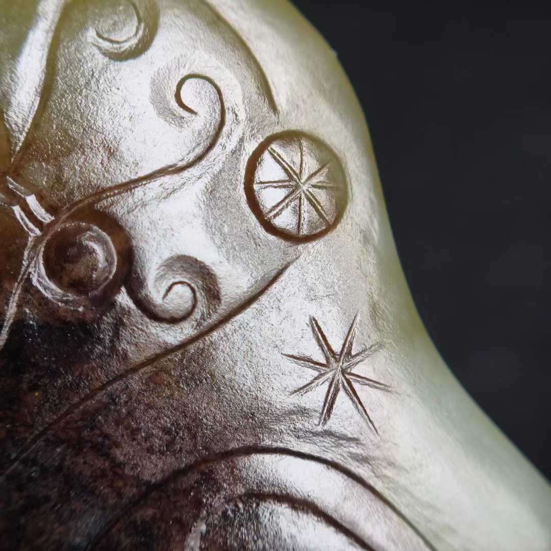 Hetian Jade Tiger-shaped Pendant - 8