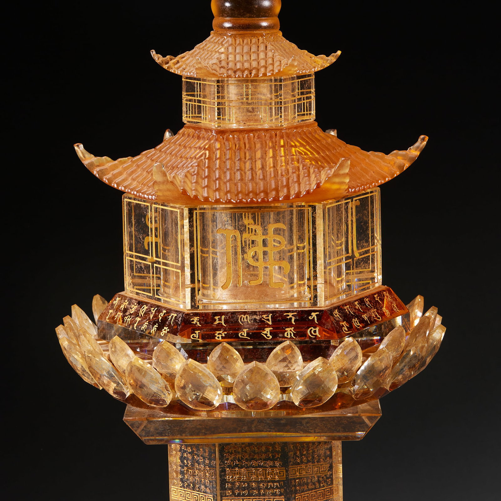 Crystal Sarira Stupa - 15