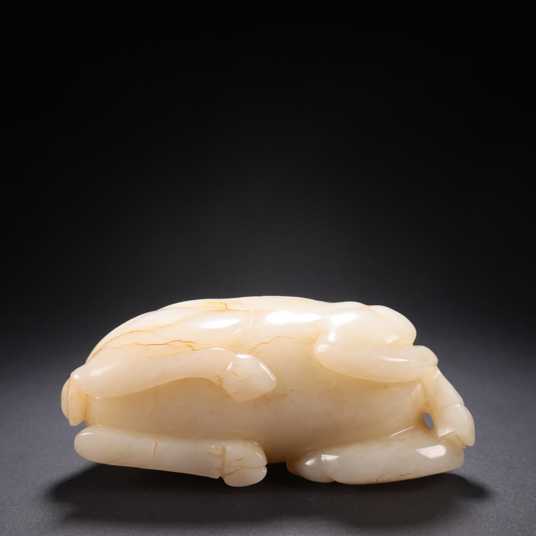 Hetian Jade Back-turning Sheep - 9