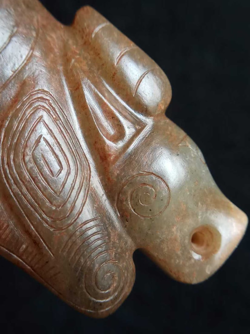 Hetian Jade Ox - 3