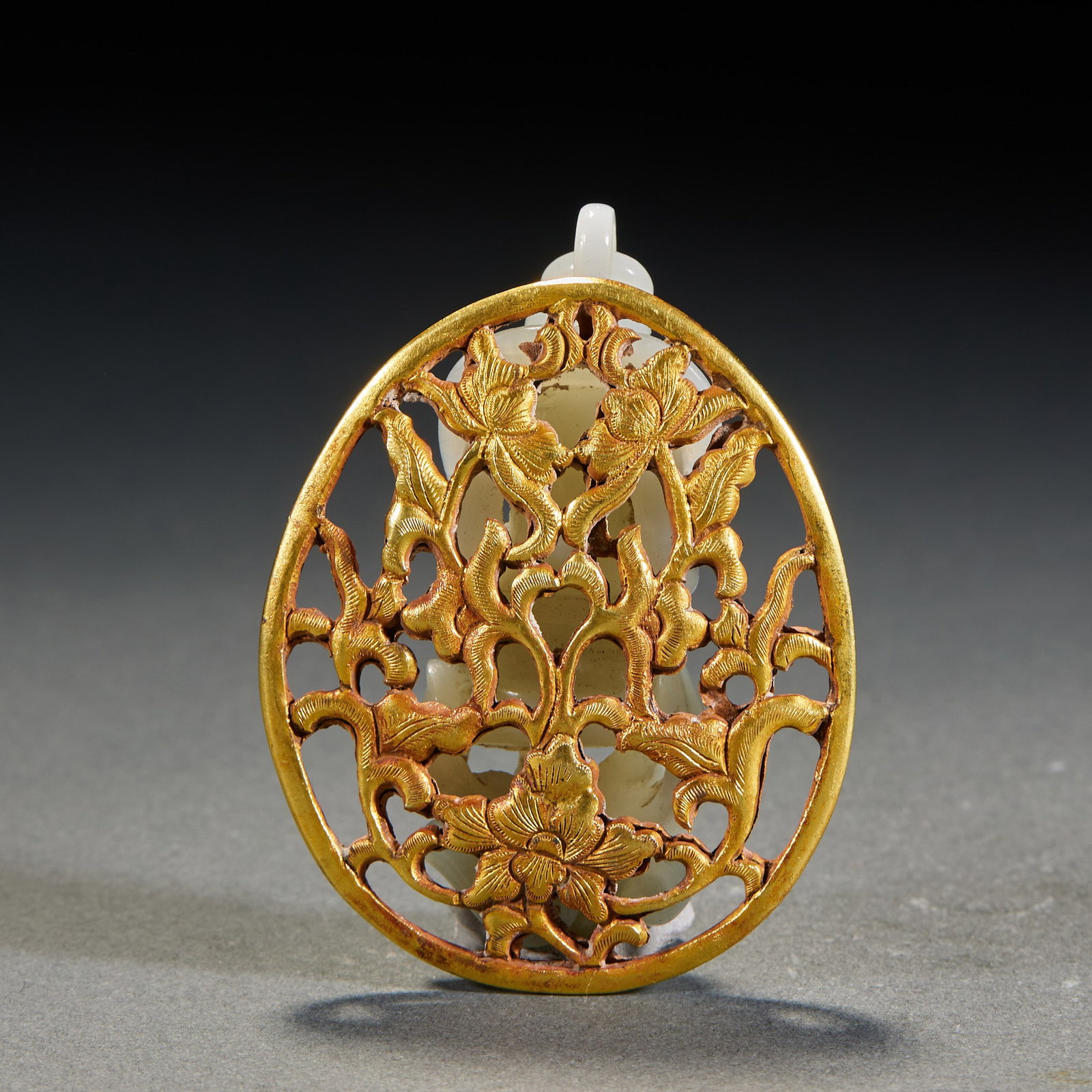 Gilt Gold Foreigner Pendant - 4