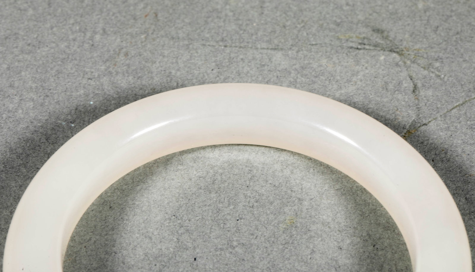 Hetian White Jade Bangle - 4