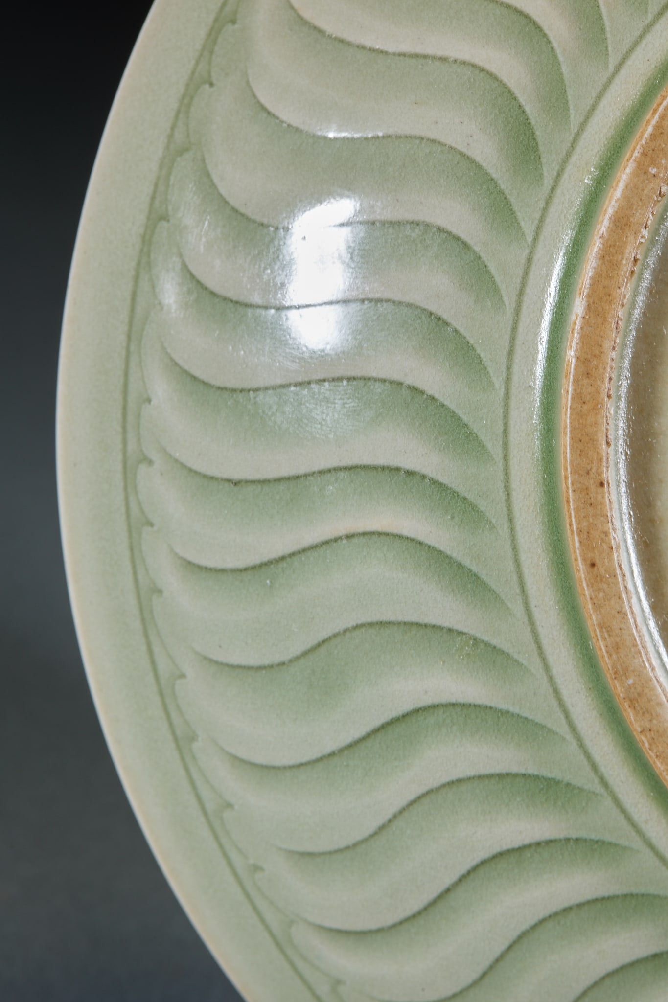 Yue Ware Interlocking Floral Plate - 5
