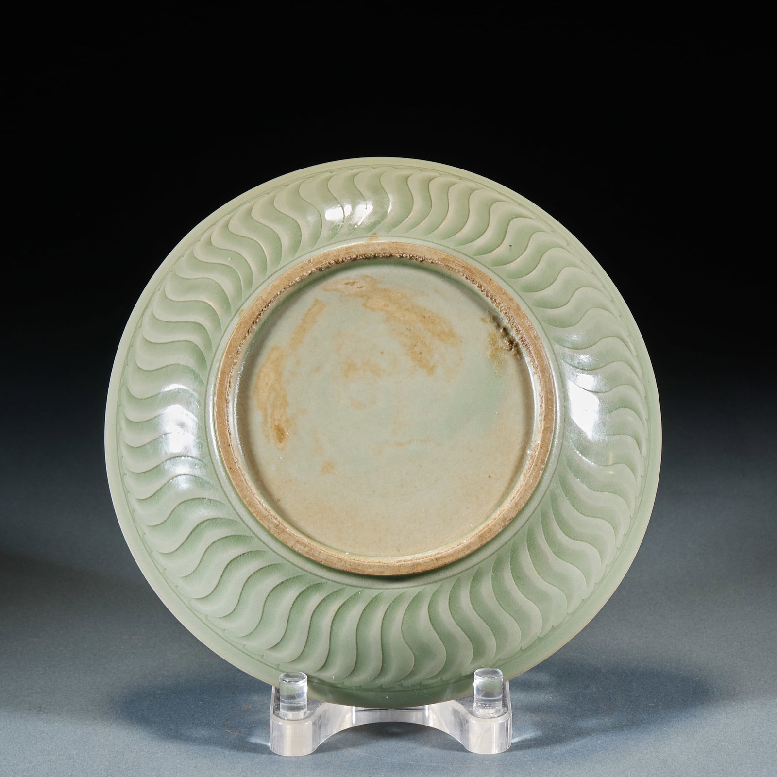 Yue Ware Interlocking Floral Plate - 6
