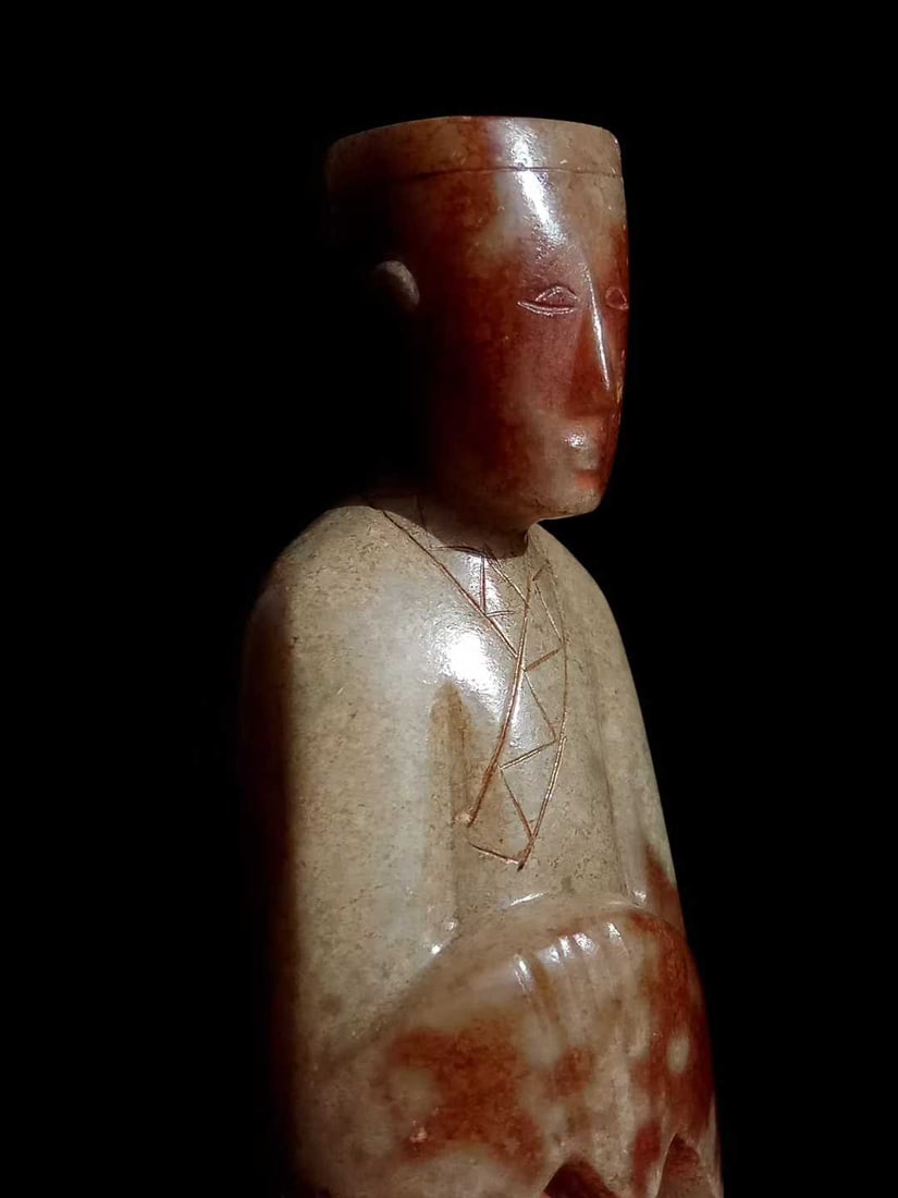 Hetian Jade Human Figure - 5
