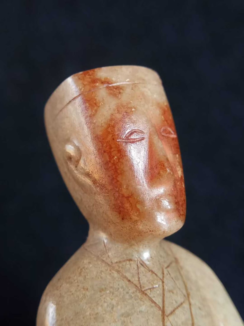 Hetian Jade Human Figure - 7