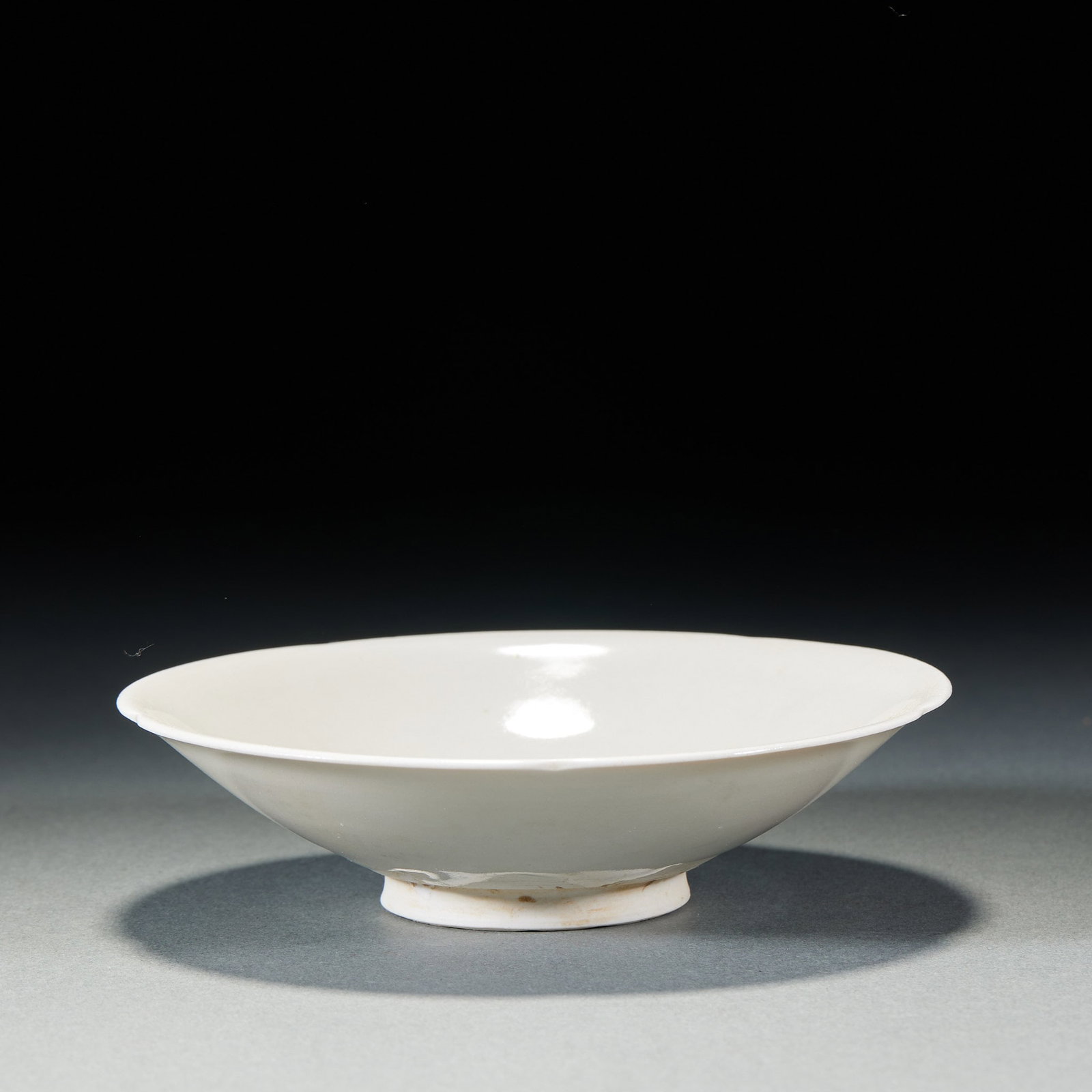 White Glaze Plate - 3