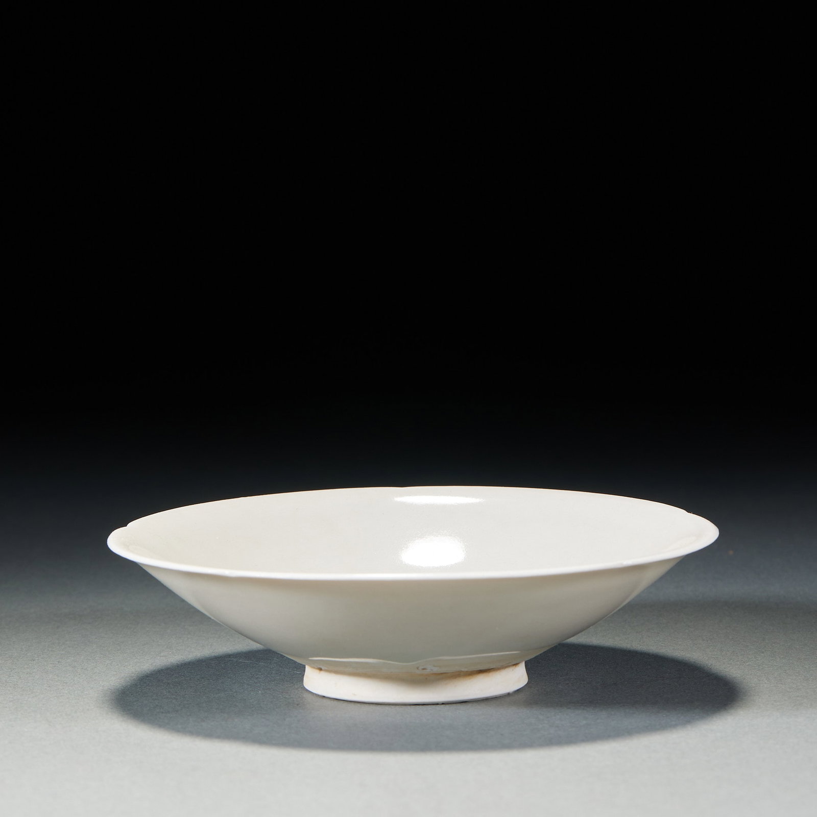 White Glaze Plate - 4