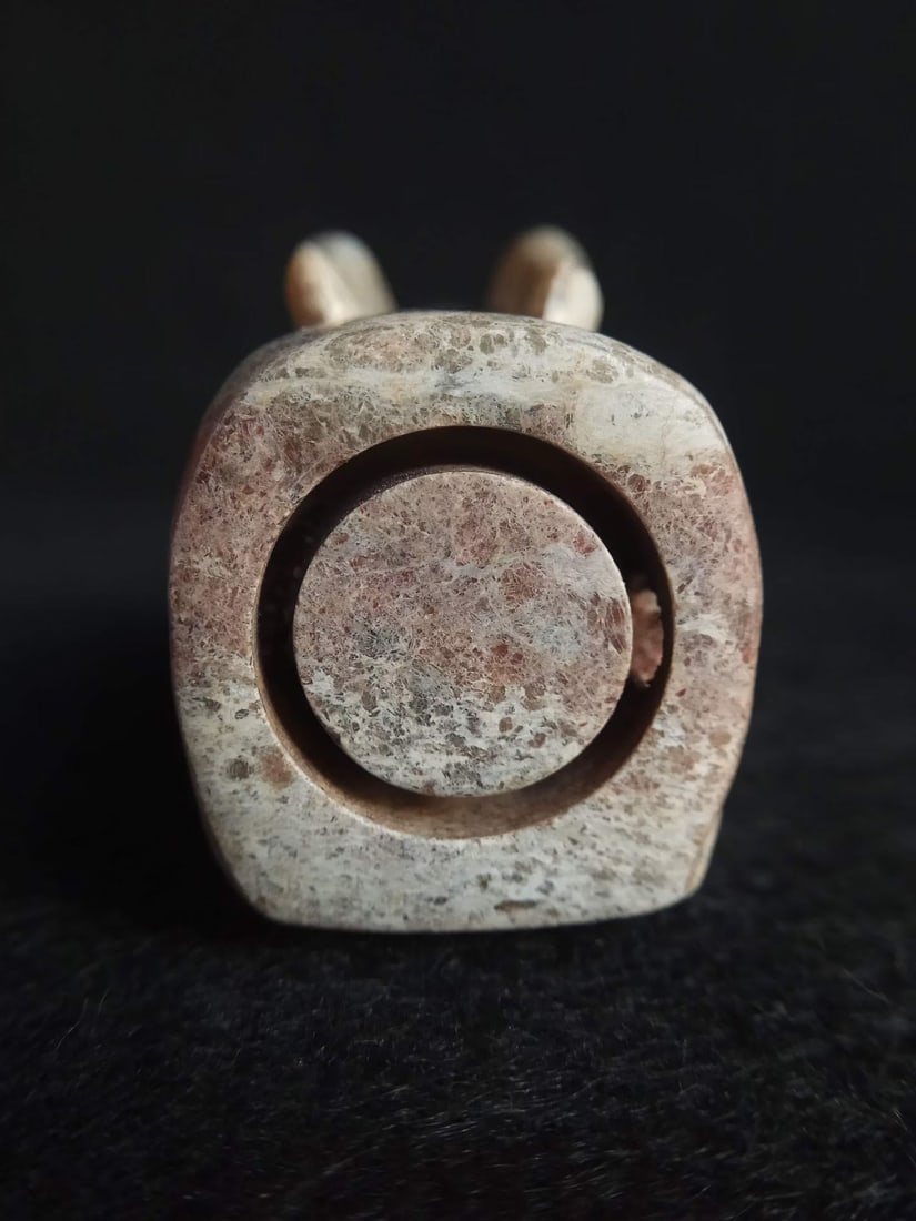 Hetian Jade Dragon Head - 8