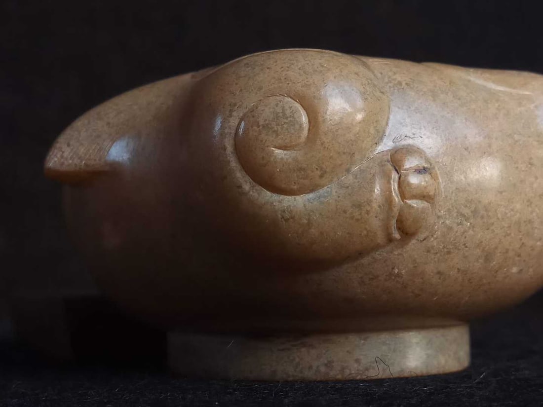 Hetian Jade Beast Water Dropper - 5
