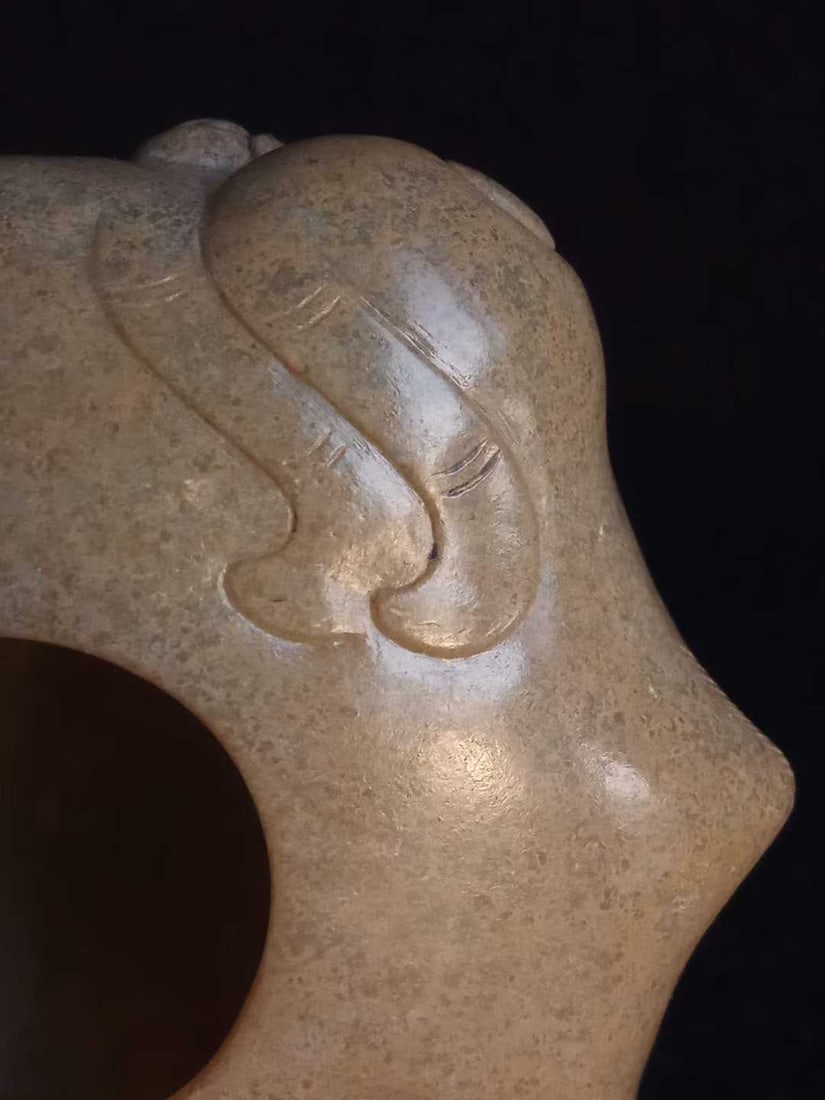 Hetian Jade Beast Water Dropper - 7