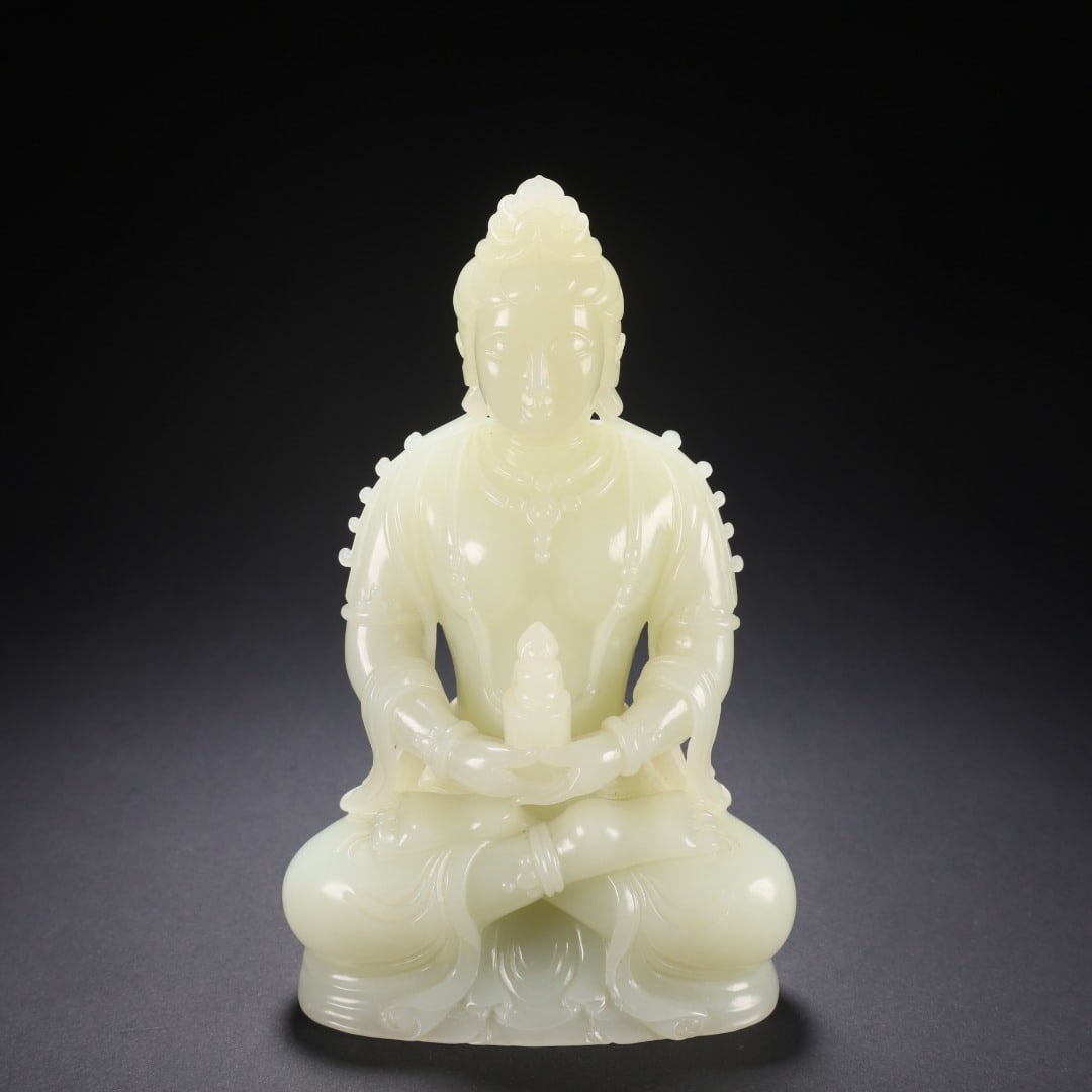 Hetian Jade Buddha - 2
