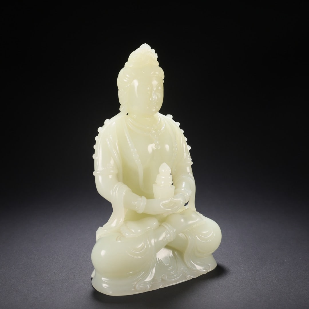 Hetian Jade Buddha - 3