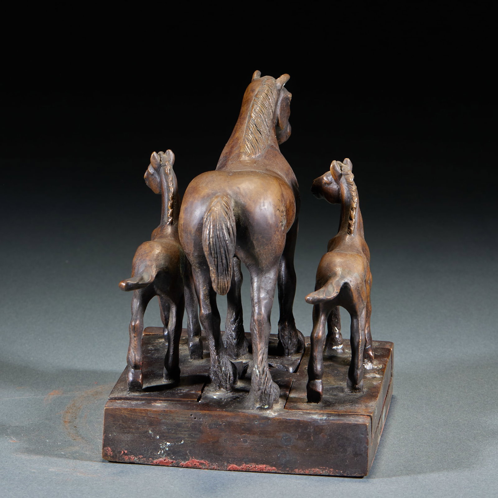 Bronze Three-horse Seals Set - 5