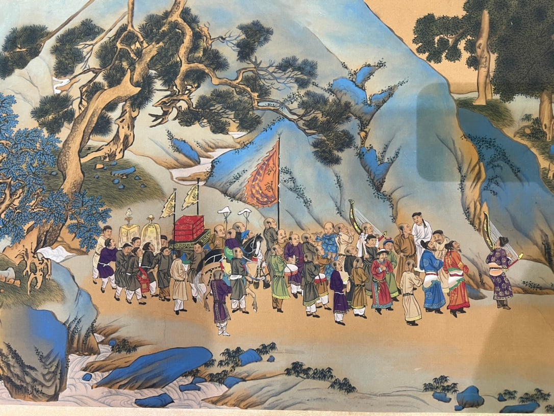 Qiu Ying Tributary Scroll - 10