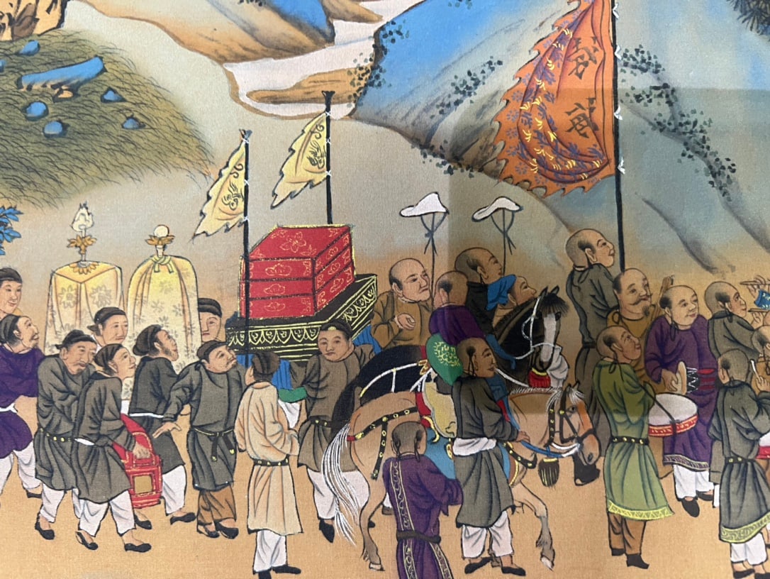 Qiu Ying Tributary Scroll - 4