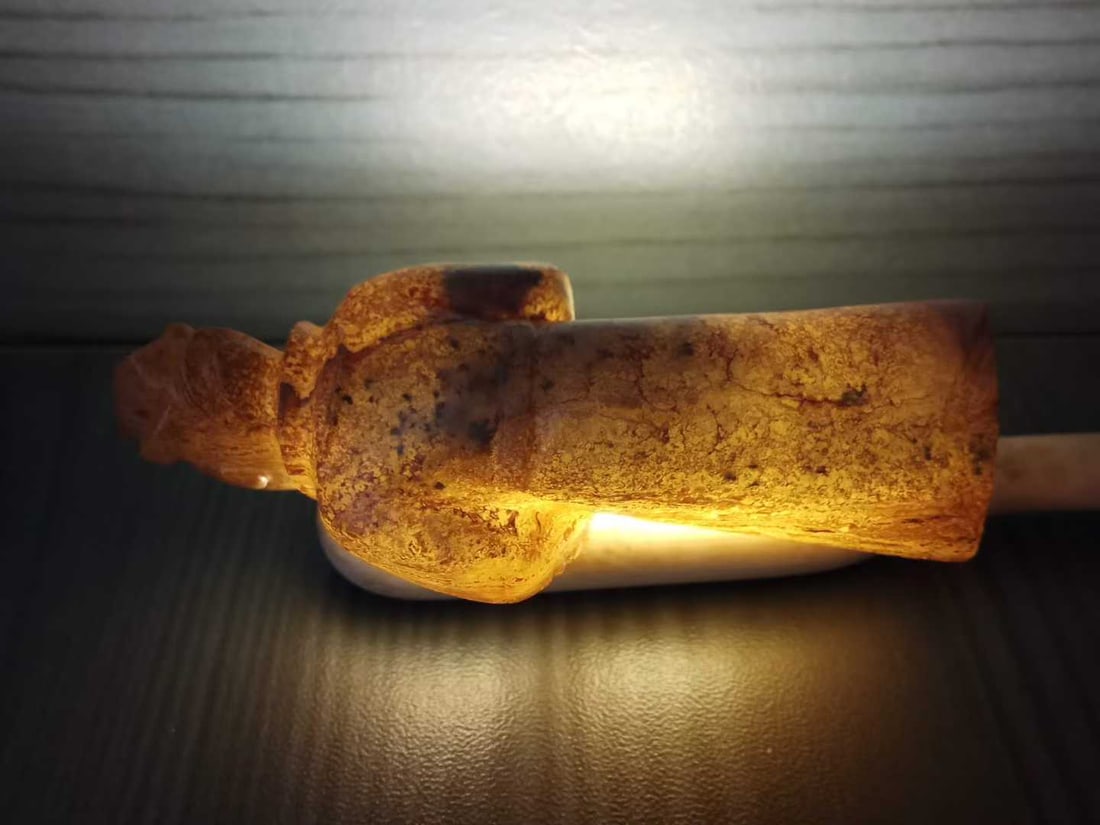 Hetian Jade Human Figurine - 8