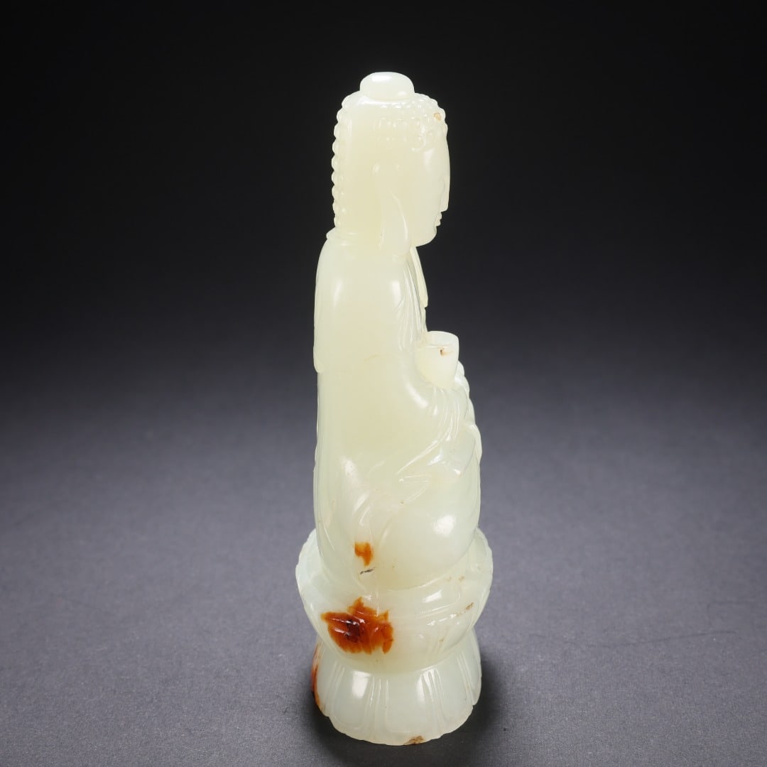 Hetian Jade Seated Buddha - 3