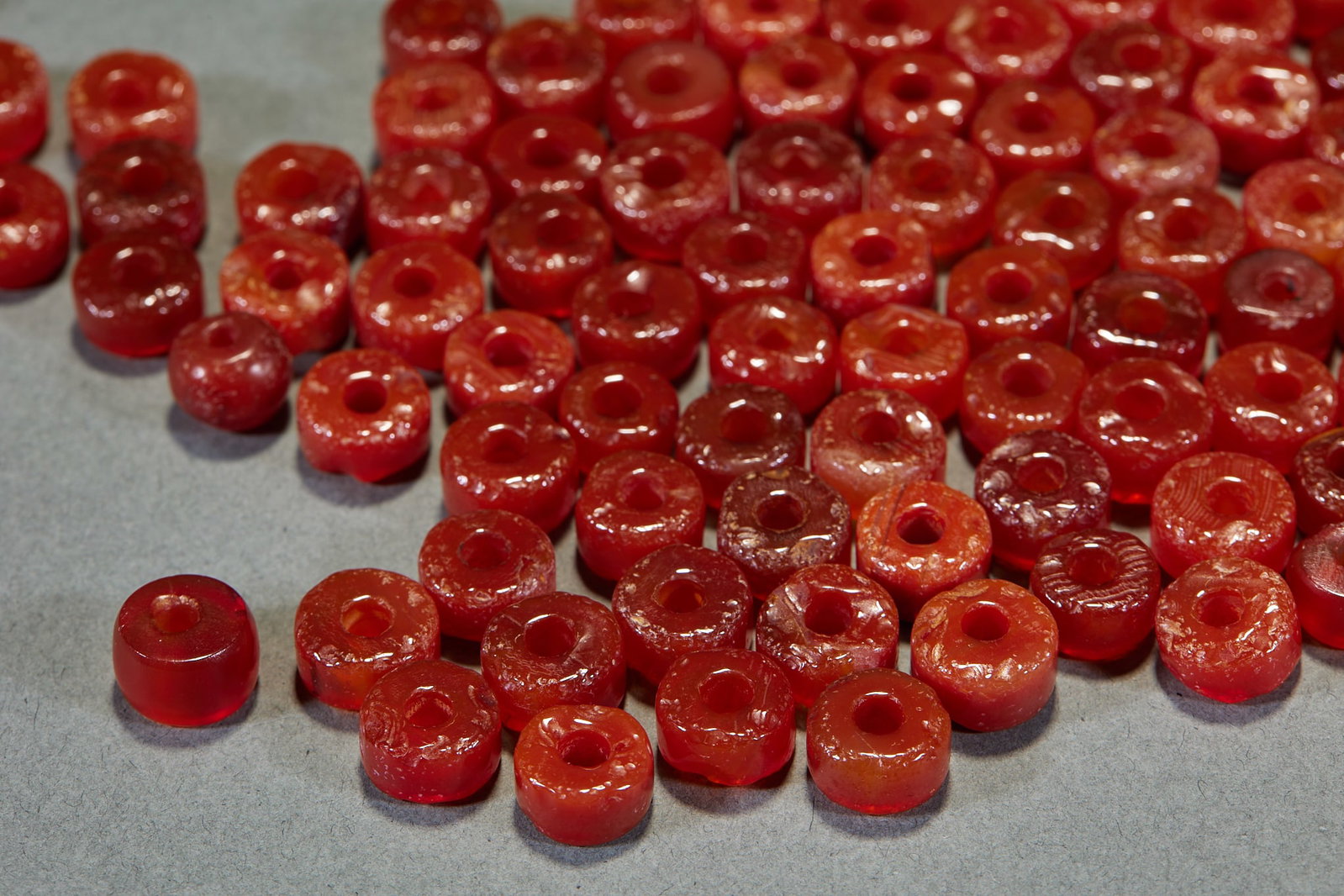 105 Agate Beads - 3