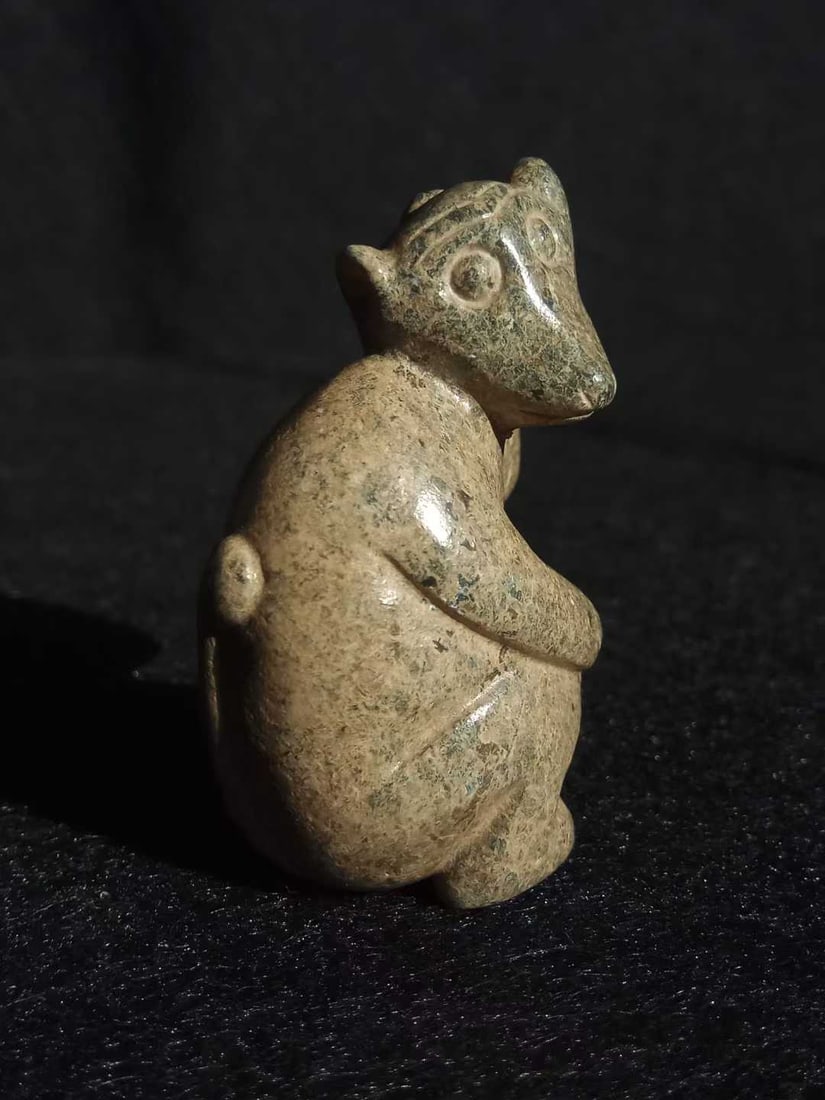 Hetian Jade Monkey - 2