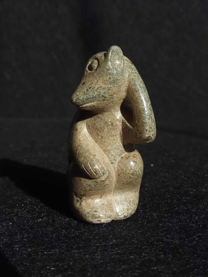 Hetian Jade Monkey - 3