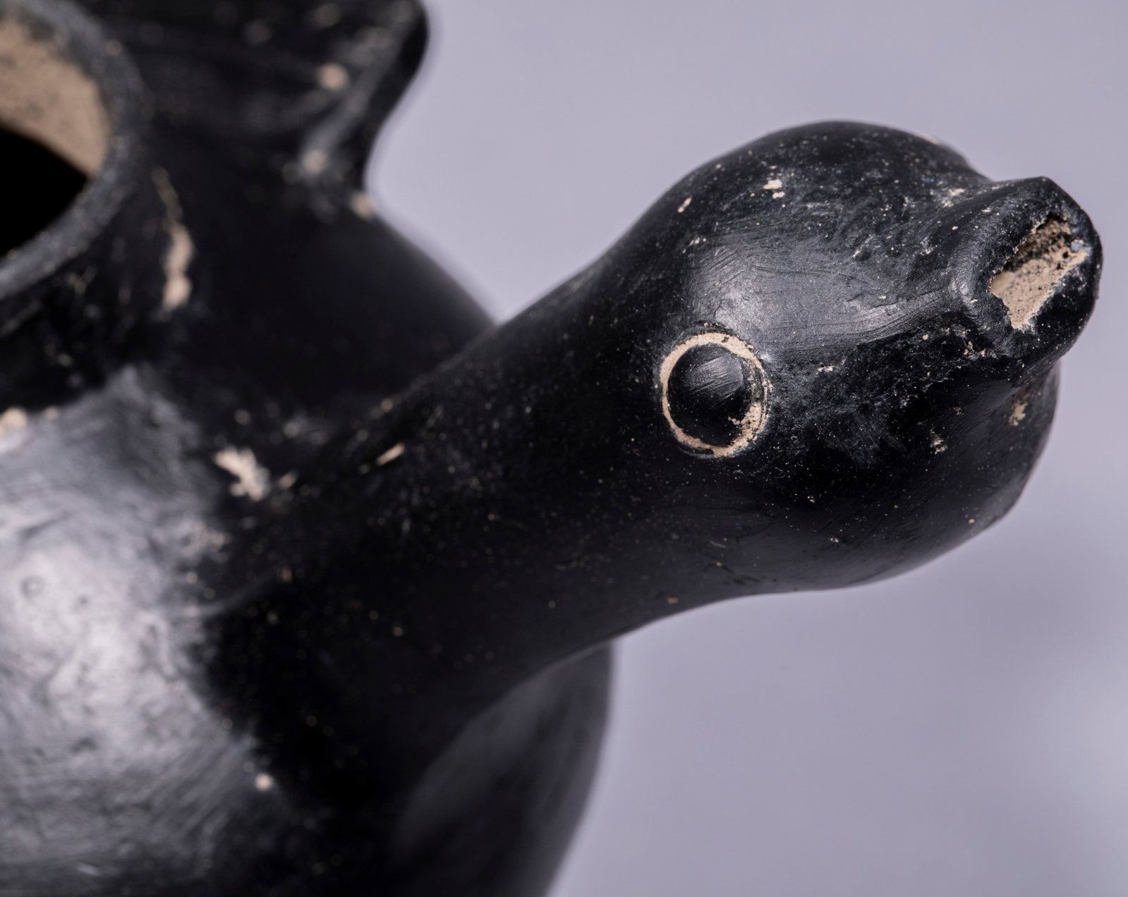 Long-necked Goose Pottery Vessel - 4