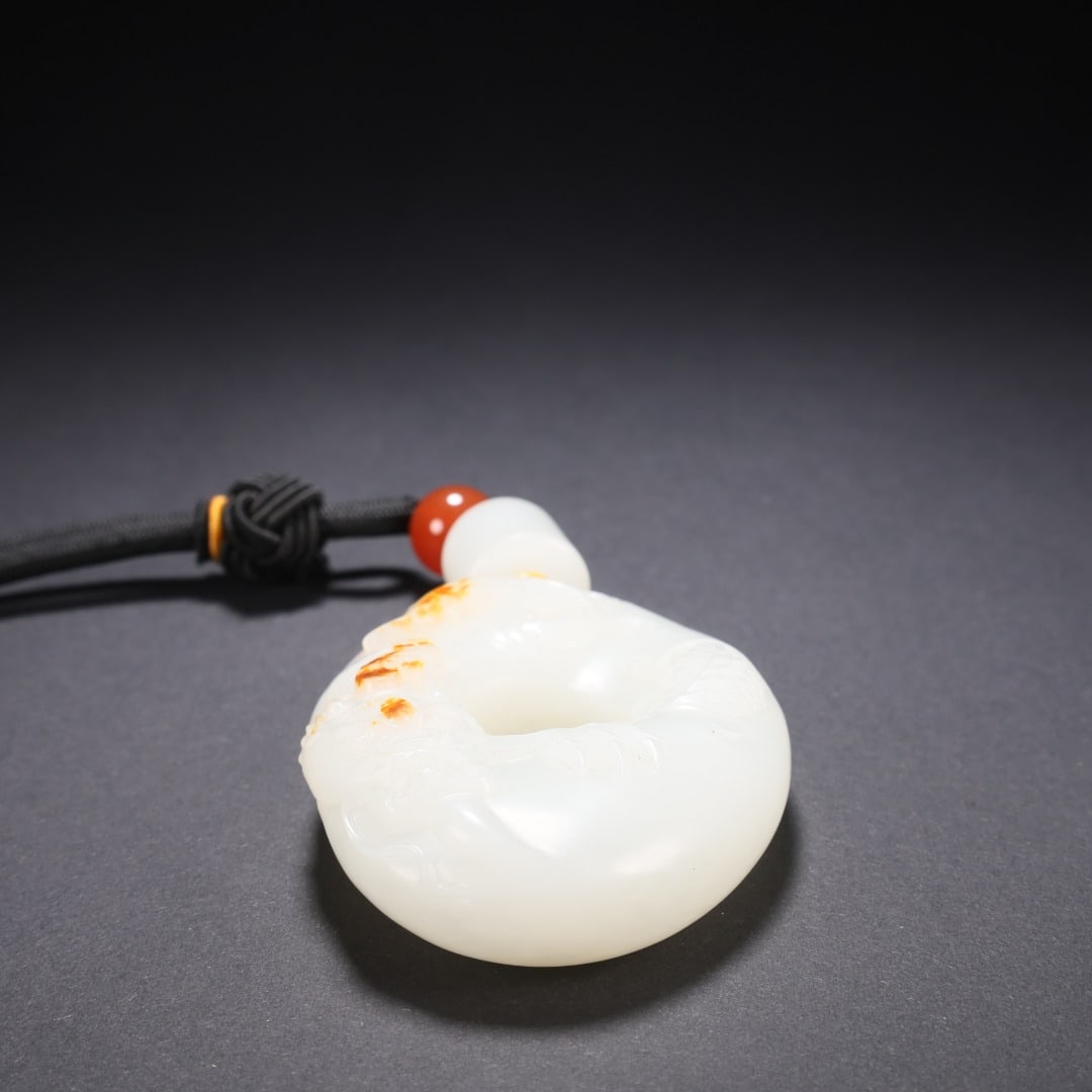 Hetian Jade Dragon Pendant - 3