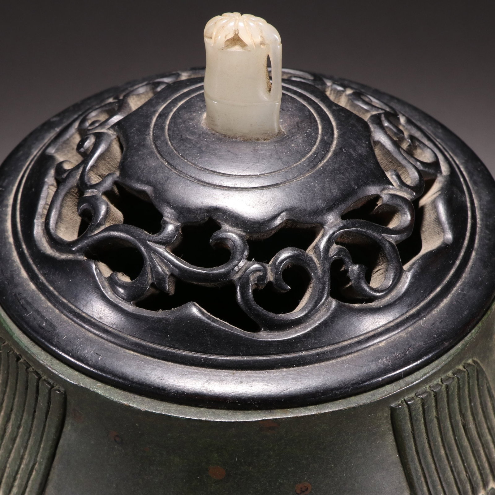 Bronze Double-phoenix Ear Censer - 6