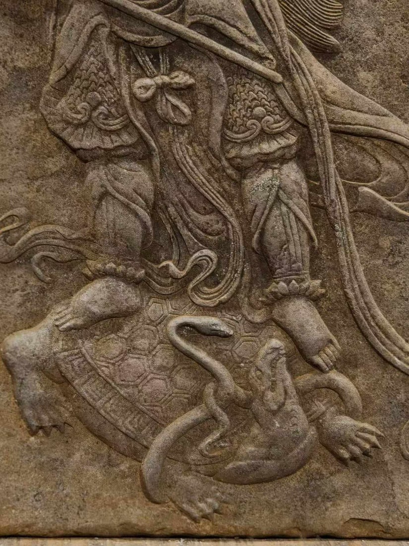 Bluestone Zhenwu Emperor Plaque - 3