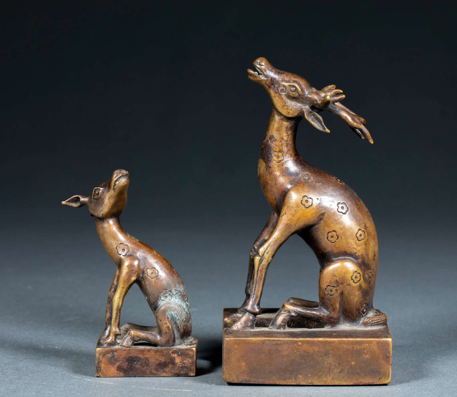 Ming Auspicious Deer Seal Set - 4