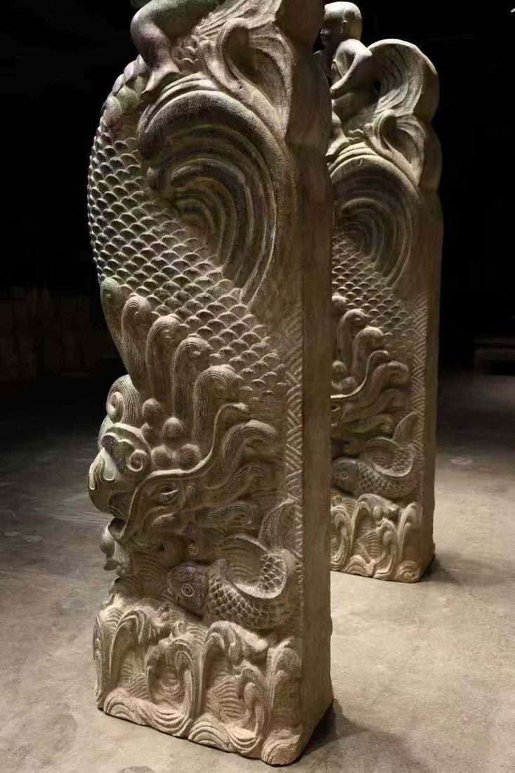 Qing Bluestone Door Stopper - 4