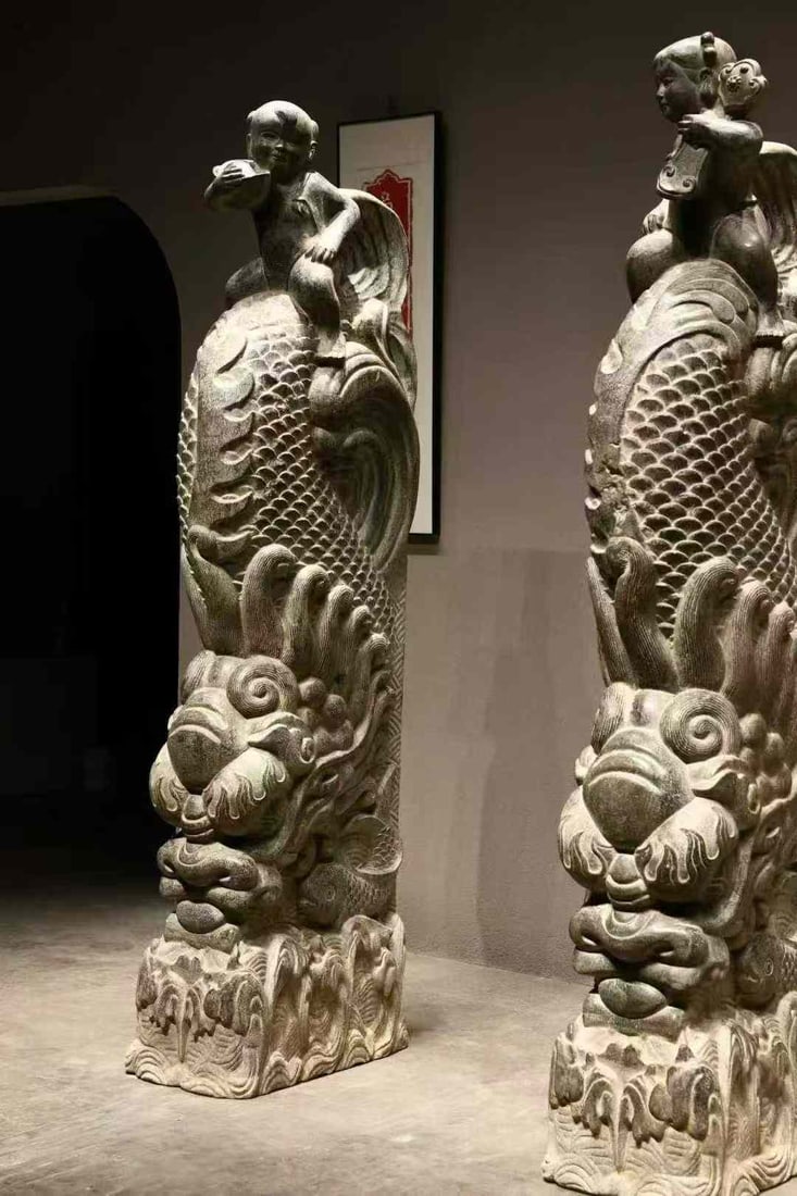 Qing Bluestone Door Stopper - 5