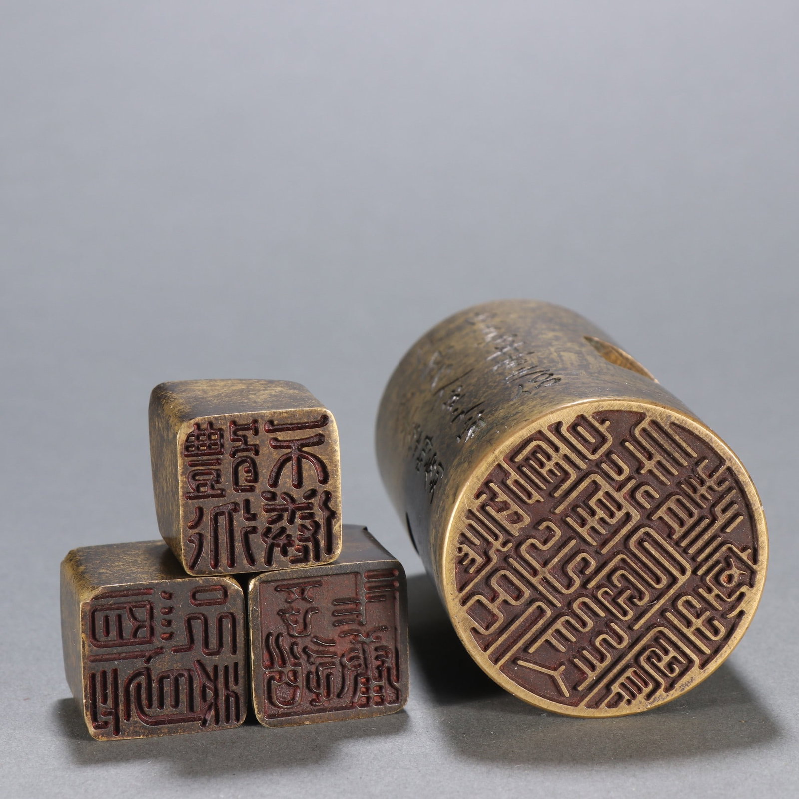 Bronze Seal Set - 9