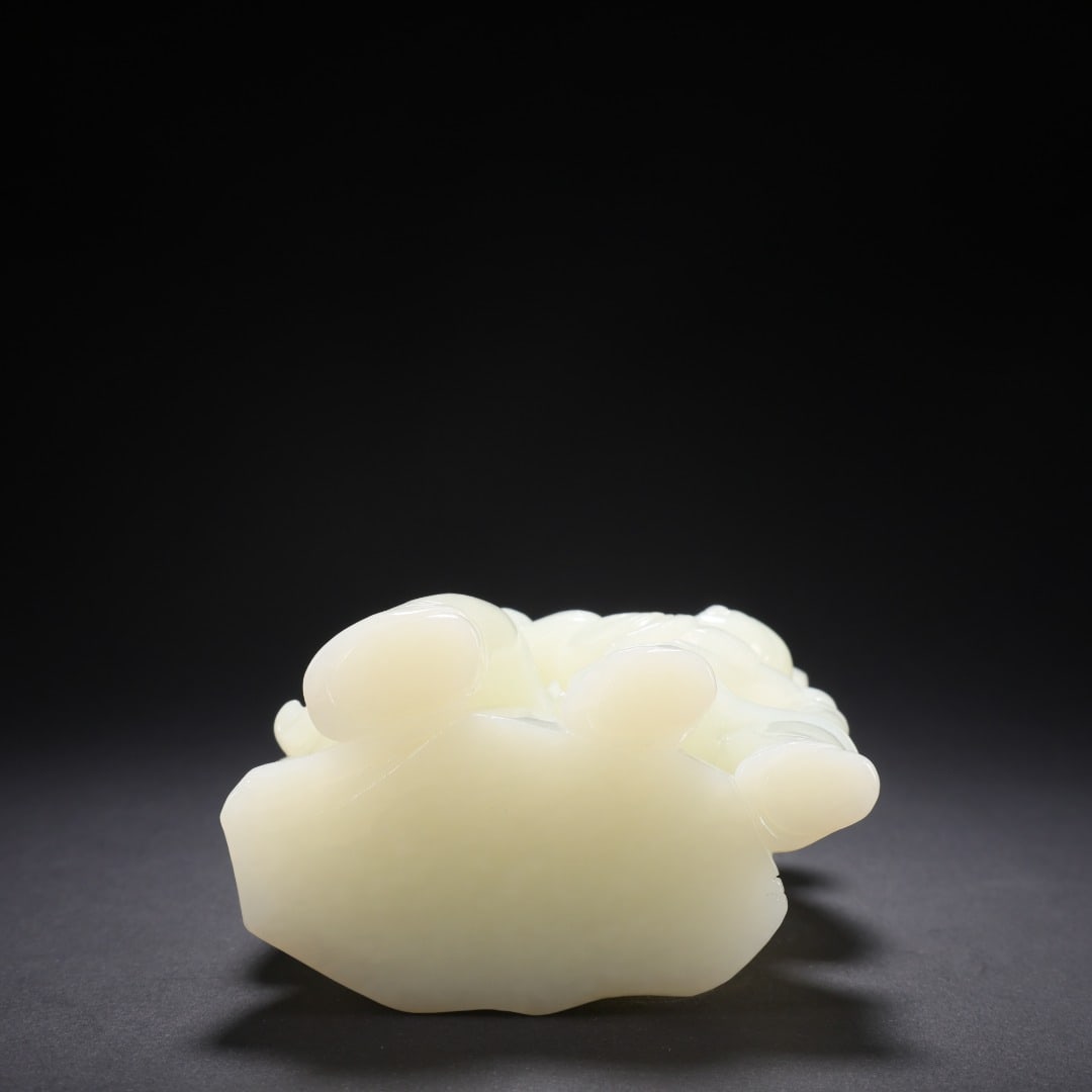 Hetian Jade He-He Two Immortals - 9