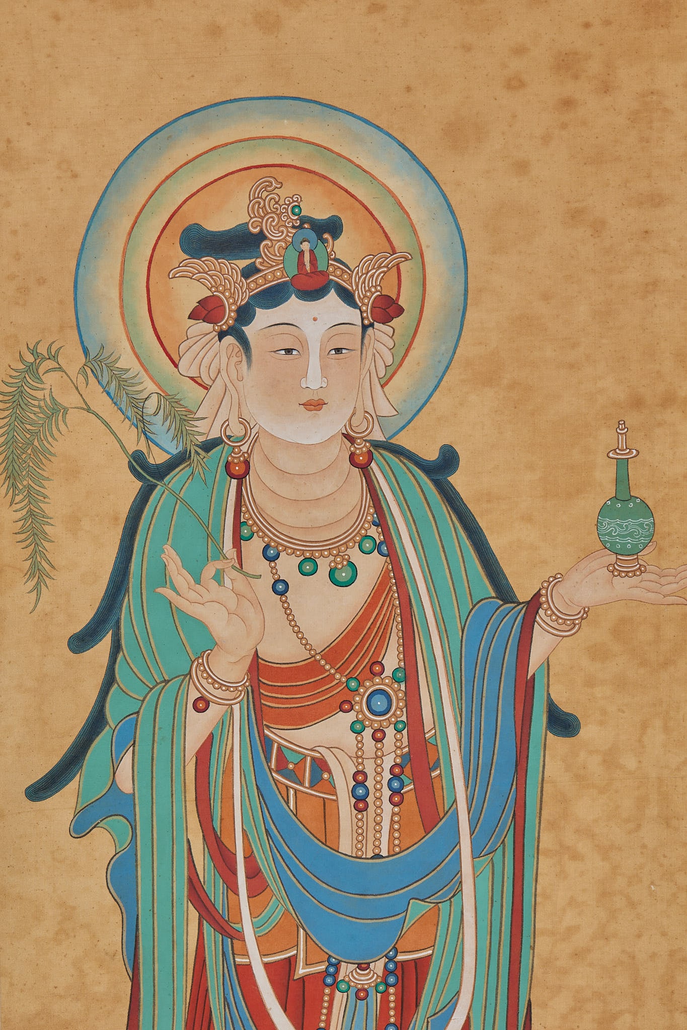 Zhang Daqian Buddha Central Scroll - 6