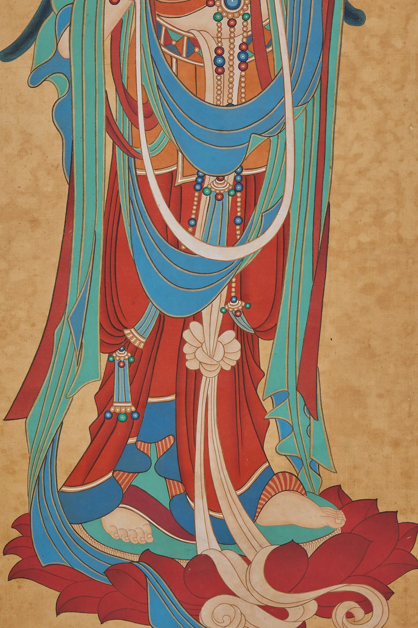 Zhang Daqian Buddha Central Scroll - 7