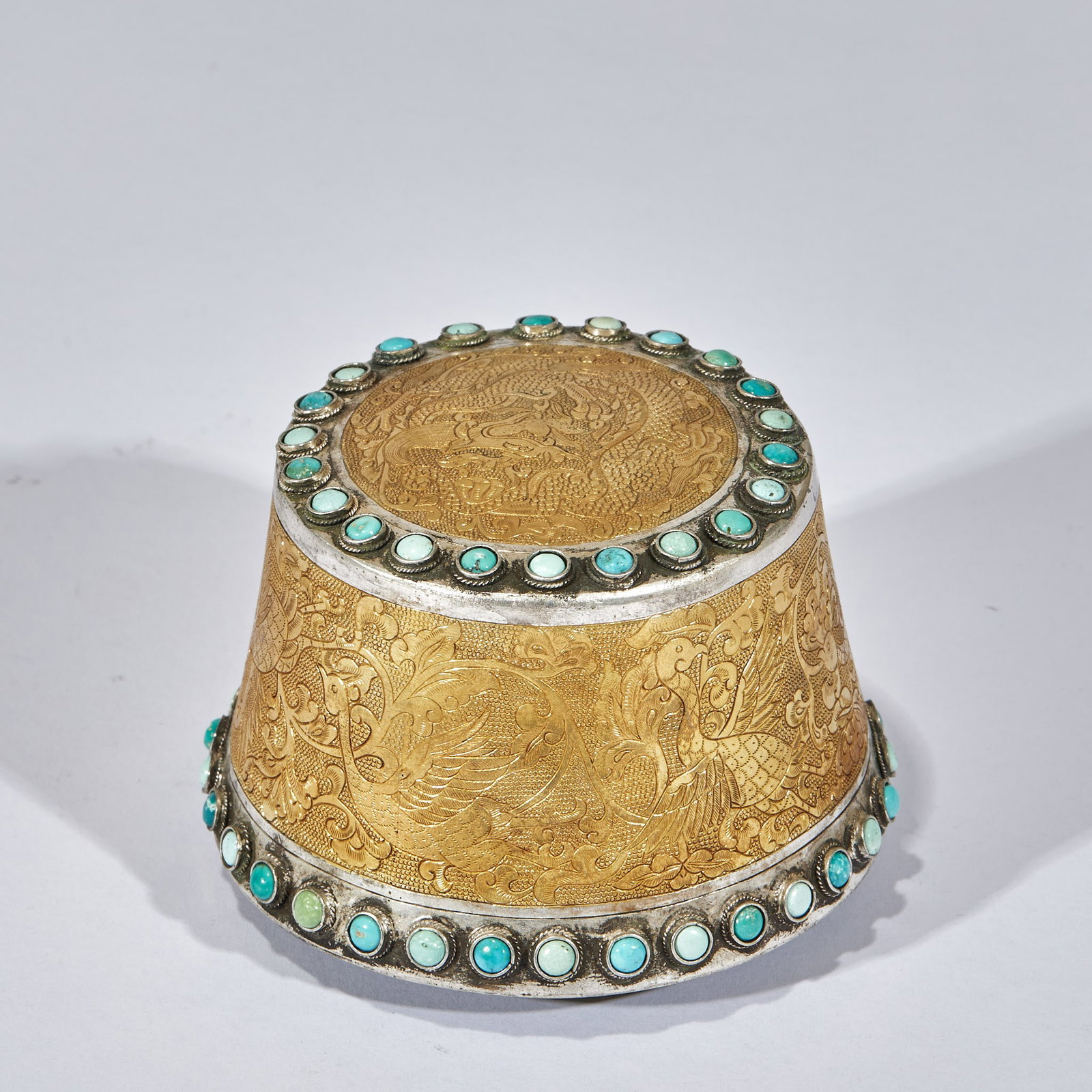 Jun Ware Meiping with Cover - 9