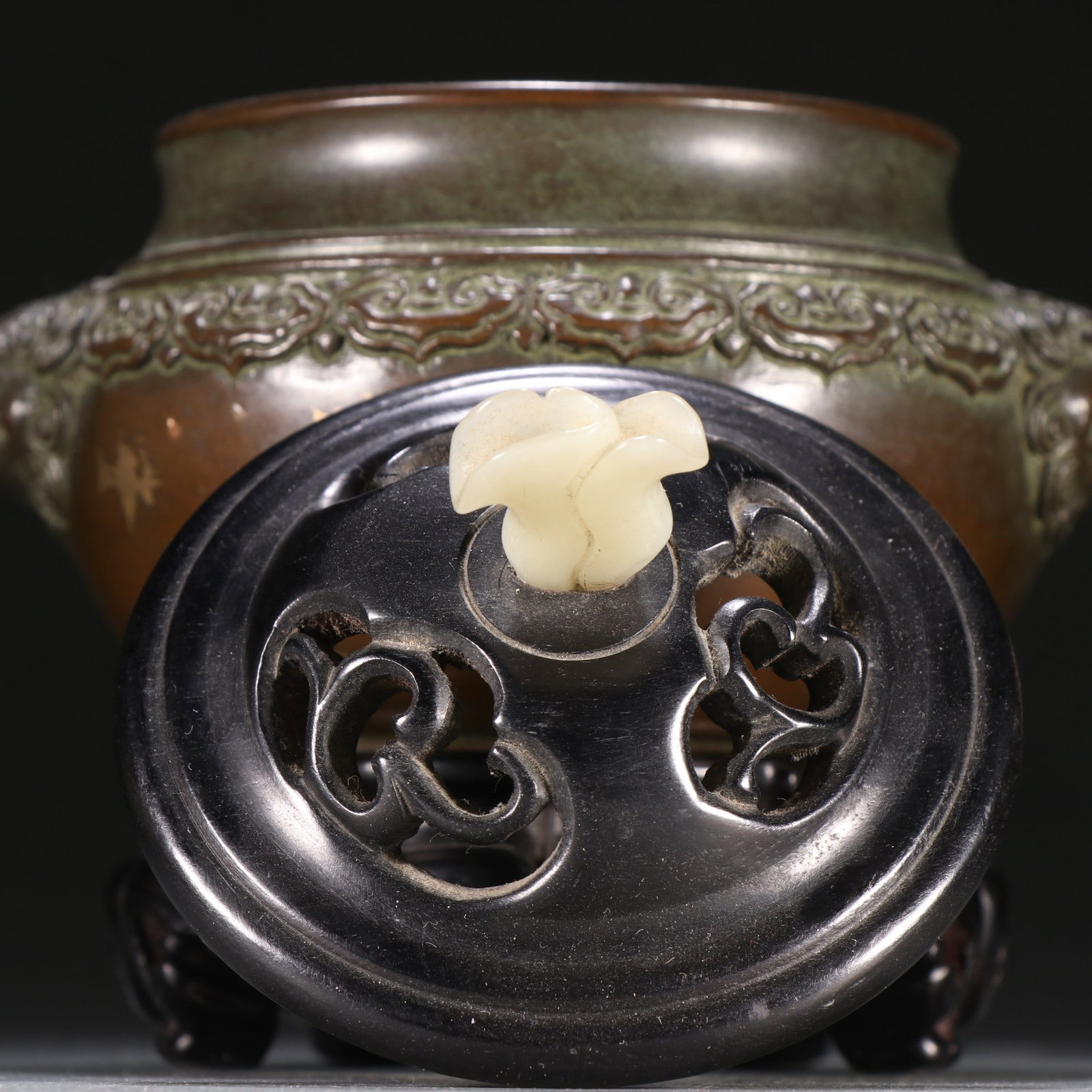 Gilt Bronze Phags-pa Script Seal - 3