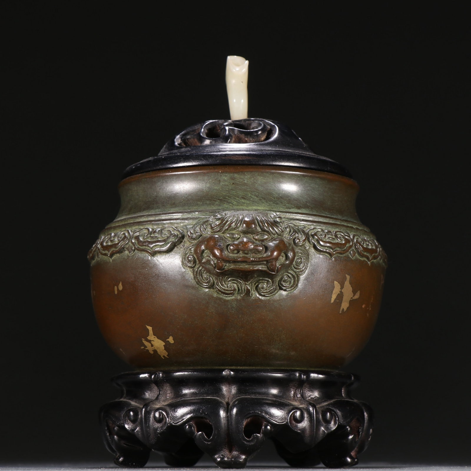 Gilt Bronze Phags-pa Script Seal - 4