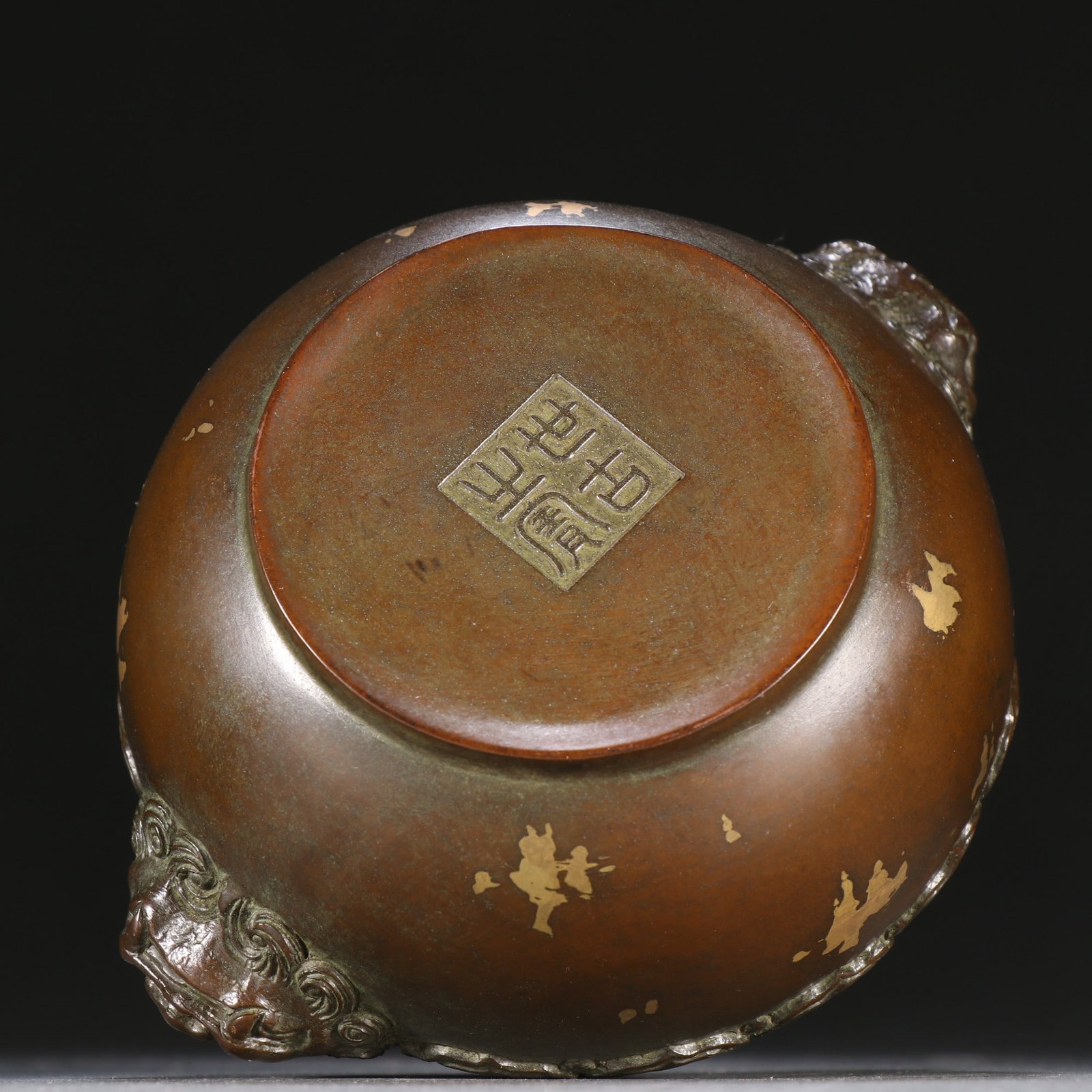 Gilt Bronze Phags-pa Script Seal - 9