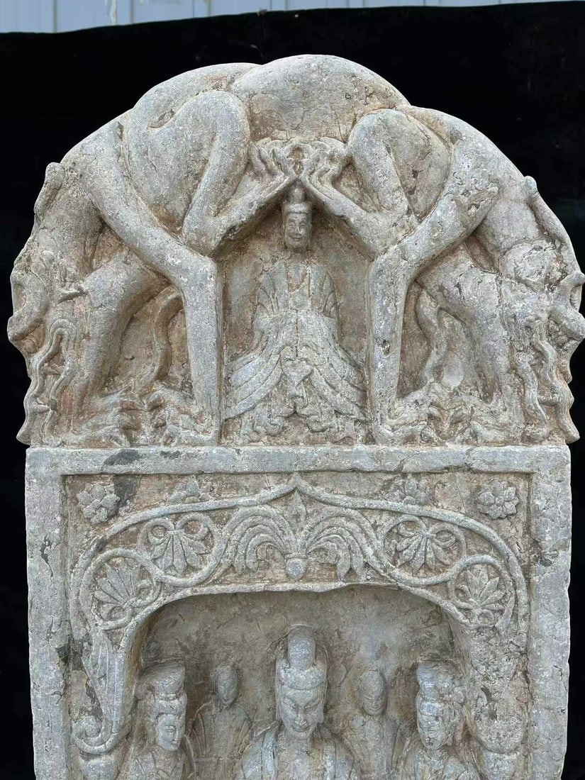 Northern Wei Bluestone Buddha Stele - 2