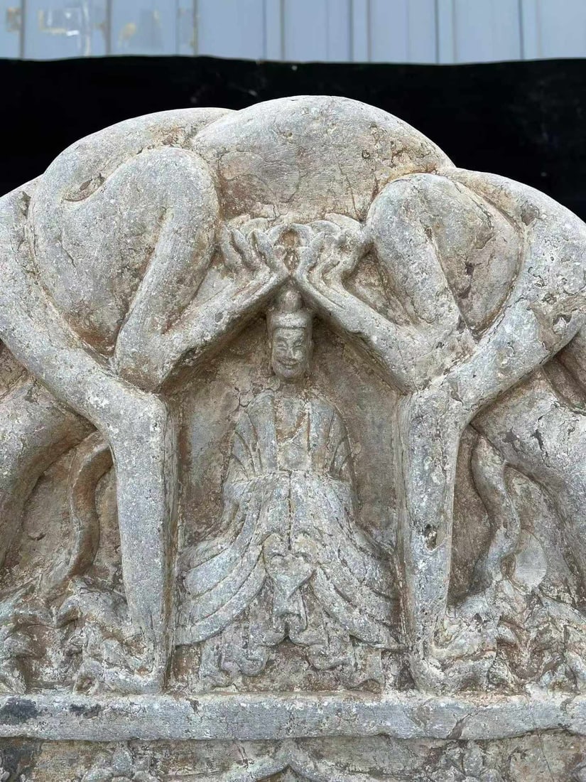 Northern Wei Bluestone Buddha Stele - 3