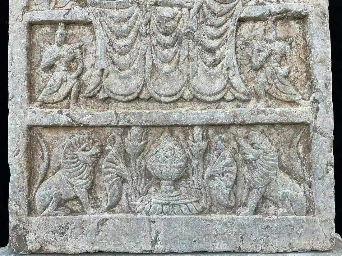 Northern Wei Bluestone Buddha Stele - 5